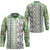 Hawaii Makahiki Turtle Hockey Jersey Green Tapa Pattern - Polynesian Pride