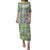 Hawaii Makahiki Turtle Puletasi Green Tapa Pattern - Polynesian Pride