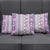 Hawaii Makahiki Turtle Pillow Cover Violet Tapa Pattern - Polynesian Pride