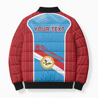 Personalised Malaita Province Day Bomber Puffer Jacket Unique Style LT05 - Polynesian Pride