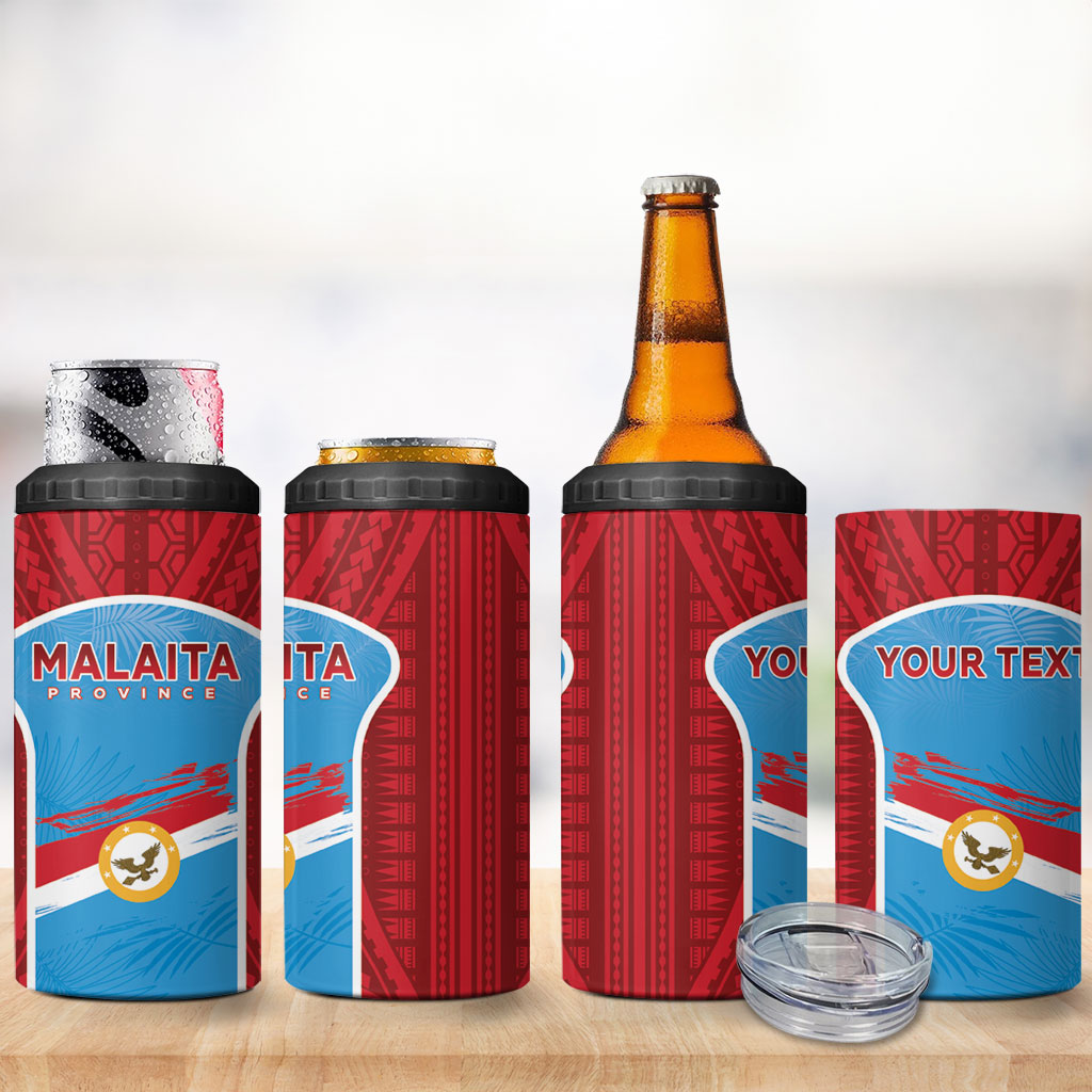 Personalised Malaita Province Day 4 in 1 Can Cooler Tumbler Unique Style LT05 - Polynesian Pride
