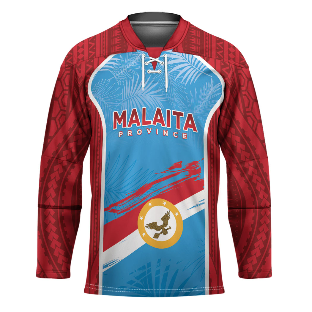 Personalised Malaita Province Day Hockey Jersey Unique Style LT05 Unisex Blue - Polynesian Pride