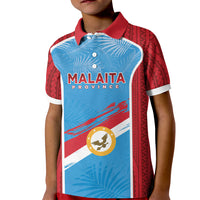 Personalised Malaita Province Day Kid Polo Shirt Unique Style LT05 Kid Blue - Polynesian Pride