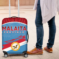 Malaita Province Day Luggage Cover Unique Style LT05 Blue - Polynesian Pride