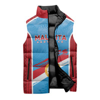 Personalised Malaita Province Day Sleeveless Puffer Jacket Unique Style LT05 - Polynesian Pride