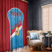 Malaita Province Day Window Curtain Unique Style LT05 - Polynesian Pride