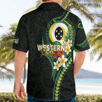 Solomon Islands Western Province Hawaiian Shirt Polynesian Pattern With Tropical Flowers LT05 - Polynesian Pride