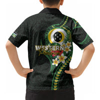 Solomon Islands Western Province Hawaiian Shirt Polynesian Pattern With Tropical Flowers LT05 - Polynesian Pride