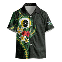 Solomon Islands Western Province Kid Hawaiian Shirt Polynesian Pattern With Tropical Flowers LT05 - Polynesian Pride