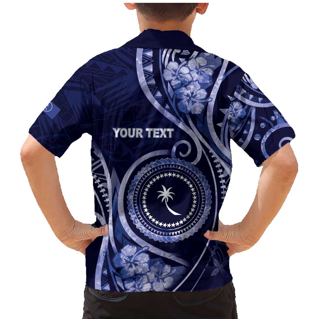 Personalised FSM Chuuk Family Matching Mermaid Dress and Hawaiian Shirt Ocean Floral Pattern LT05 - Polynesian Pride