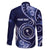 Personalised FSM Chuuk Family Matching Off The Shoulder Long Sleeve Dress and Hawaiian Shirt Ocean Floral Pattern