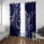 FSM Chuuk Window Curtain Ocean Floral Pattern