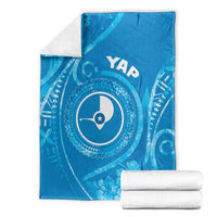 FSM Yap Blanket Ocean Floral Pattern LT05 - Polynesian Pride