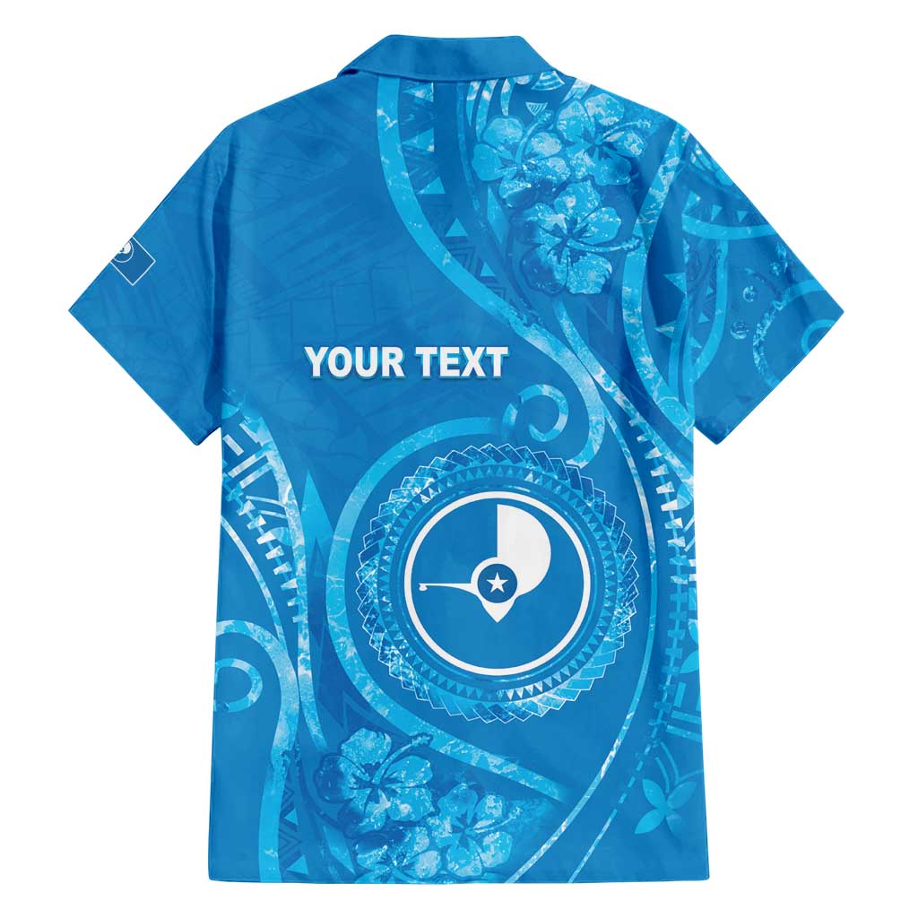 Personalised FSM Yap Family Matching Short Sleeve Bodycon Dress and Hawaiian Shirt Ocean Floral Pattern LT05 - Polynesian Pride