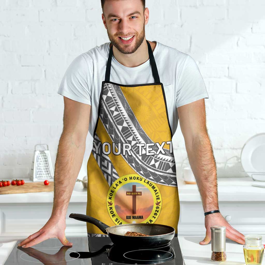 Personalised Anastasis College Apron Tonga Unique Style - Polynesian Pride