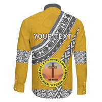 Personalised Anastasis College Family Matching Summer Maxi Dress and Hawaiian Shirt Tonga Unique Style - Polynesian Pride