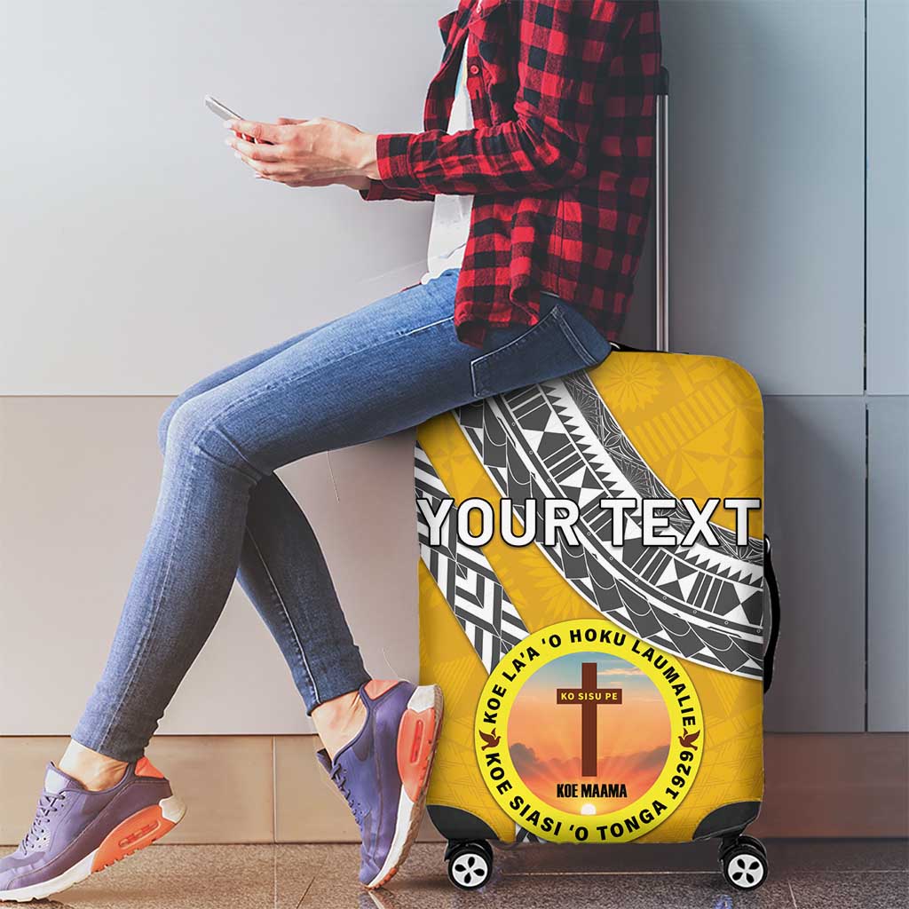 Personalised Anastasis College Luggage Cover Tonga Unique Style - Polynesian Pride