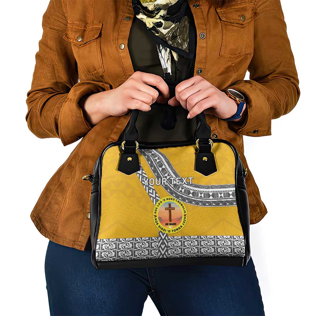 Personalised Anastasis College Shoulder Handbag Tonga Unique Style - Polynesian Pride