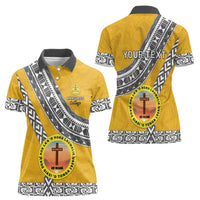 Personalised Anastasis College Women Polo Shirt Tonga Unique Style - Polynesian Pride