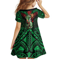 New Zealand ANZAC Day Family Matching Tank Maxi Dress and Hawaiian Shirt Aotearoa Hei Tiki LT05 - Polynesian Pride