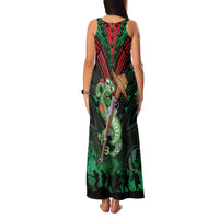 New Zealand ANZAC Day Family Matching Tank Maxi Dress and Hawaiian Shirt Aotearoa Hei Tiki LT05 - Polynesian Pride