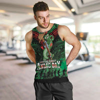 New Zealand ANZAC Day Men Tank Top Aotearoa Hei Tiki