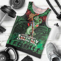 New Zealand ANZAC Day Men Tank Top Aotearoa Hei Tiki