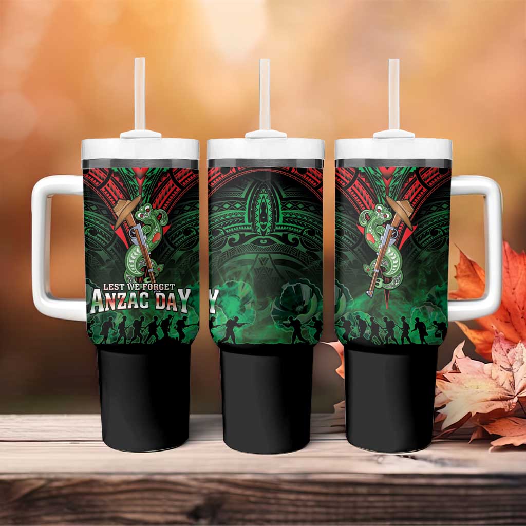 New Zealand ANZAC Day Tumbler With Handle Aotearoa Hei Tiki
