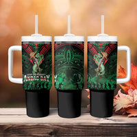 New Zealand ANZAC Day Tumbler With Handle Aotearoa Hei Tiki