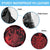 Hawaii King Kamehameha Day Spare Tire Cover Polynesian Pattern Mix Hibiscus Red