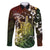 Hawaii King Kamehameha Day Family Matching Mermaid Dress and Hawaiian Shirt Polynesian Pattern Mix Hibiscus Reggae
