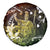 Hawaii King Kamehameha Day Spare Tire Cover Polynesian Pattern Mix Hibiscus Reggae