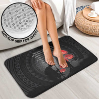 Cook Islands ANZAC Day Bathroom Set Soldier Silhouette Remembrance