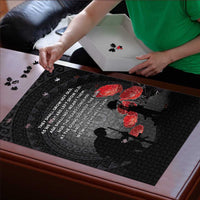 Cook Islands ANZAC Day Puzzle Soldier Silhouette Remembrance