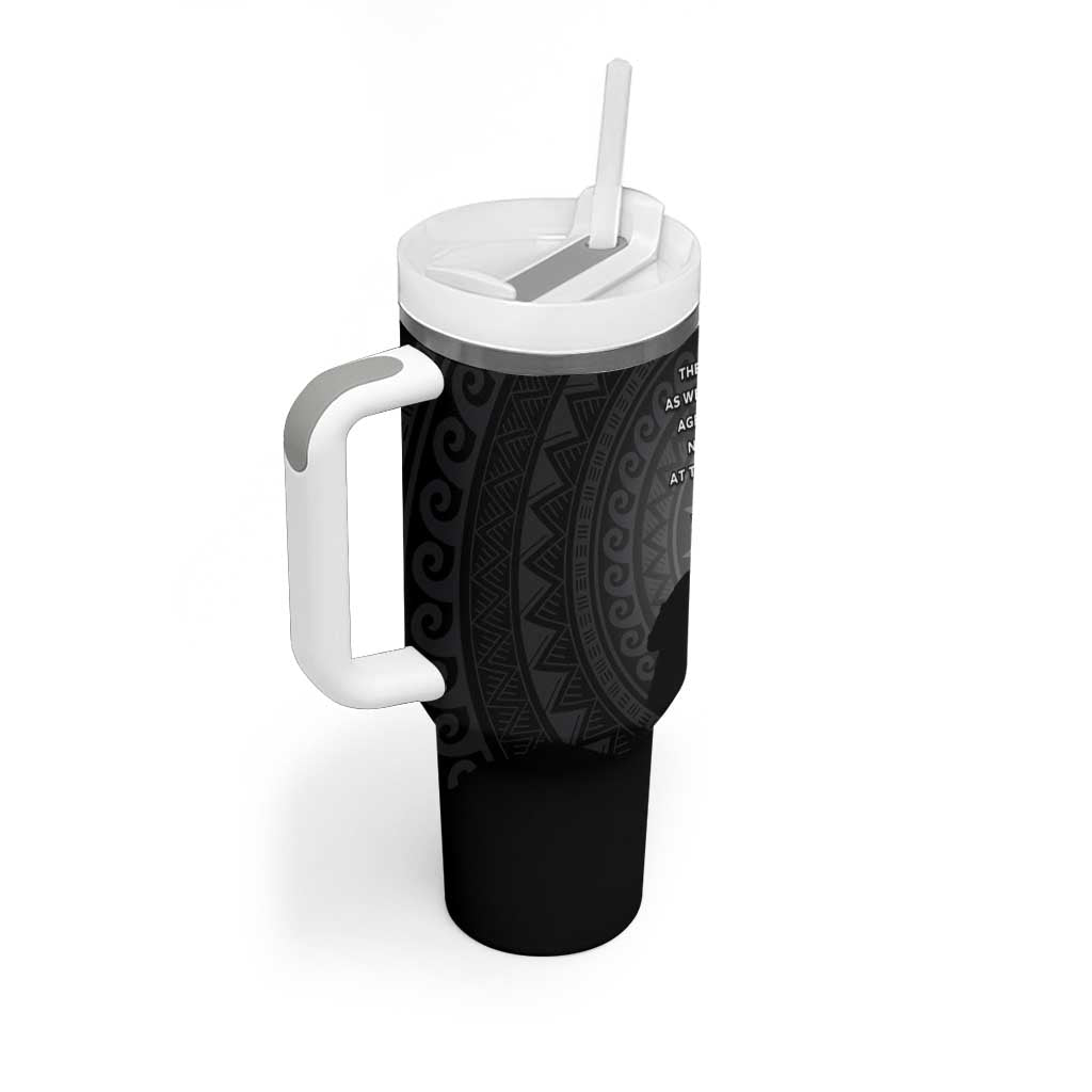 Cook Islands ANZAC Day Tumbler With Handle Soldier Silhouette Remembrance