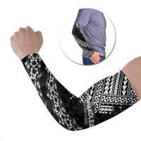 Hawaii Papakolea Born And Raised Arm Sleeves Hawaiian Tribal Pattern