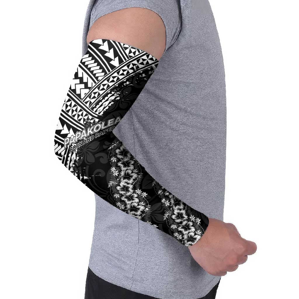 Hawaii Papakolea Born And Raised Arm Sleeves Hawaiian Tribal Pattern