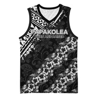 Hawaii Papakolea Born And Raised Basketball Jersey Hawaiian Tribal Pattern