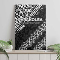 Hawaii Papakolea Born And Raised Canvas Wall Art Hawaiian Tribal Pattern