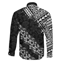 Hawaii Papakolea Born And Raised Family Matching Off The Shoulder Long Sleeve Dress and Hawaiian Shirt Hawaiian Tribal Pattern LT05 - Polynesian Pride