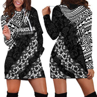 Hawaii Papakolea Born And Raised Hoodie Dress Hawaiian Tribal Pattern