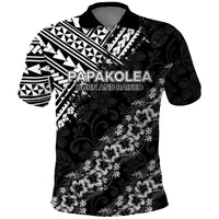 Hawaii Papakolea Born And Raised Polo Shirt Hawaiian Tribal Pattern