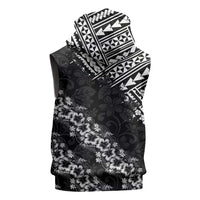 Hawaii Papakolea Born And Raised Sleeveless Hoodie Hawaiian Tribal Pattern