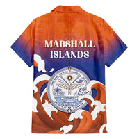 Marshall Islands Fishermen's Day Family Matching Tank Maxi Dress and Hawaiian Shirt It's Fishing Time LT05 - Polynesian Pride