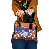 Marshall Islands Fishermen's Day Shoulder Handbag It's Fishing Time LT05 One Size Orange - Polynesian Pride