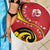 Papua New Guinea 50th Independence Anniversary Beach Blanket Special Style Red Version - Polynesian Pride