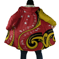 Papua New Guinea Independence Cloak Special Style Red Version LT05 - Polynesian Pride