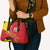 Papua New Guinea 50th Independence Anniversary Leather Bag Special Style Red Version - Polynesian Pride