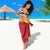 Papua New Guinea 50th Independence Anniversary Sarong Special Style Red Version - Polynesian Pride
