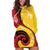 Papua New Guinea 50th Independence Anniversary Hoodie Dress Special Style Yellow Version - Polynesian Pride